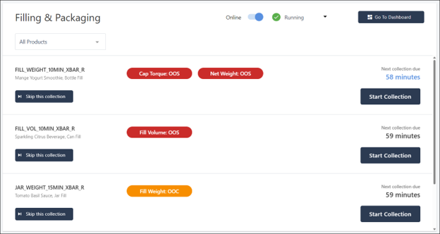 Operator Dashboard Exception Enhancements