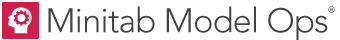 Minitab Model Ops 徽标