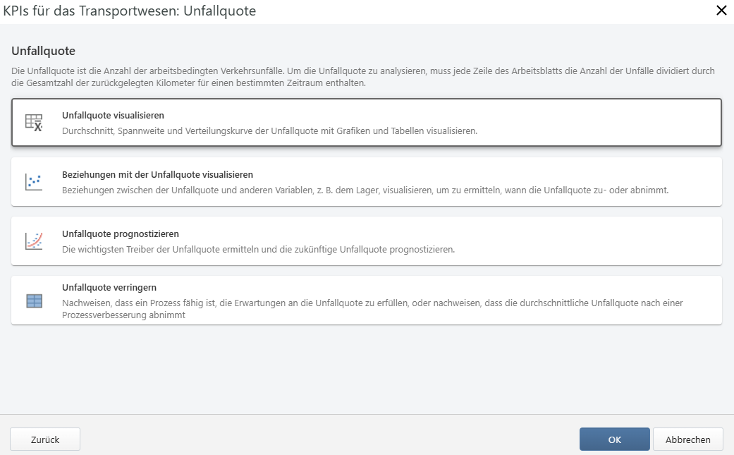 Übersicht über das Modul Transportwesen