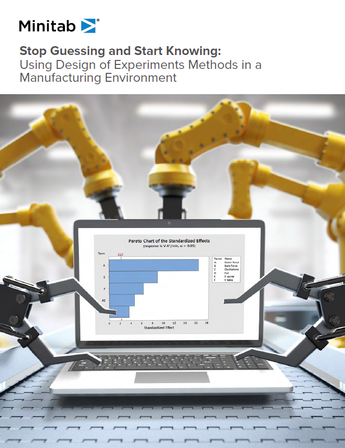 Deje de adivinar y empiece a saber: uso de los métodos del diseño de experimentos en un entorno de manufactura