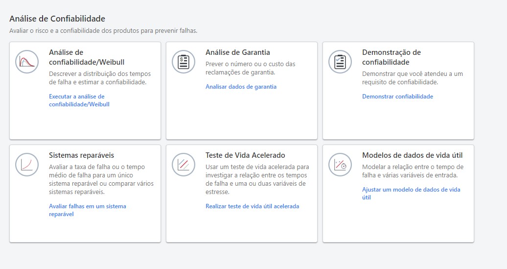 Módulo de análise de confiabilidade